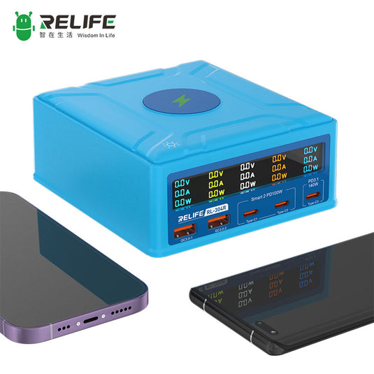 [RL-304R]RELIFE 260W Multi-port GaN Charger - Polar Tech Australia