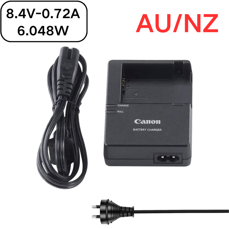 Chargez l&#39;image dans la visionneuse de la galerie, [LC-E8C][8.4V-0.72A]  Canon LP-E8 Battery / EOS 700D 600D 650D 550D Series - Camera Charger Power Supply Adapter
