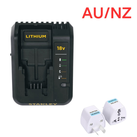 [SC201][18V-1A] Genuine Original STANLEY Fast Charger Electrical Tool Li-ion Battery - Replacement Charger - Polar Tech Australia