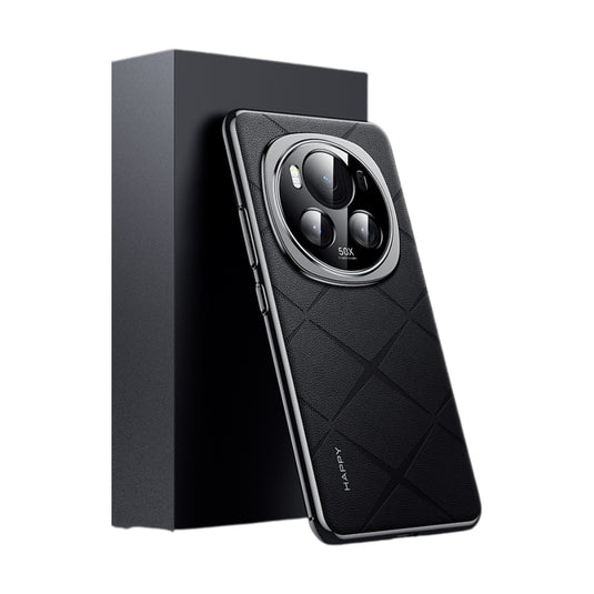 Honor Magic6 (BVL-AN00) - Plain Leather PC Phone Case