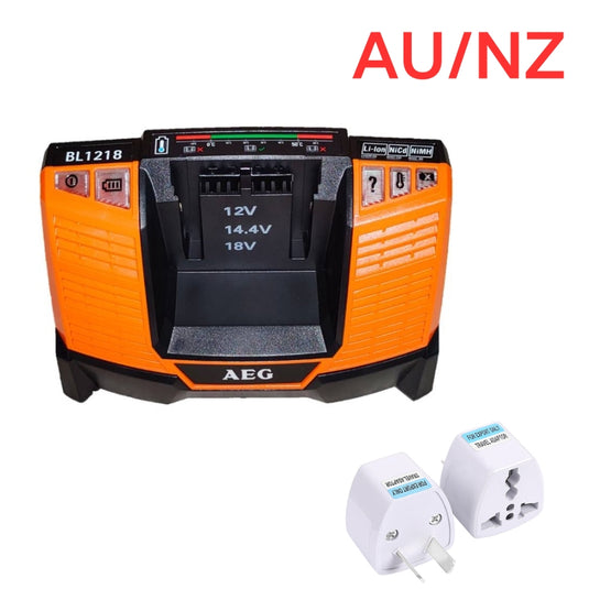 [BL1218][12V~18V-4.1A] Genuine Original AEG Fast Charger Electrical Tool Li-ion Battery - Replacement Charger - Polar Tech Australia