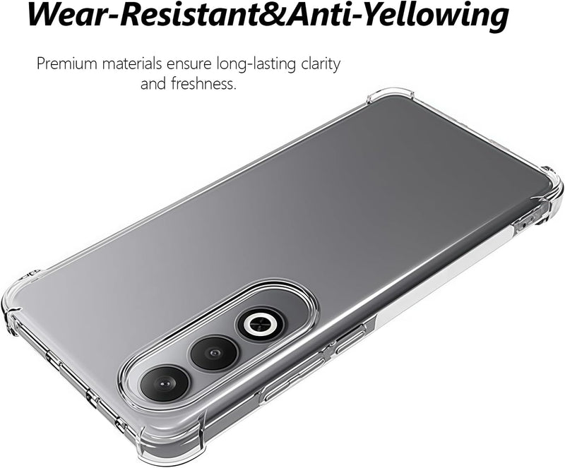 Cargue la imagen en el visor de la galería, OnePlus 1+CE 4 Lite - AirPillow Cushion Transparent Soft Clear TPU Four Corners Protective Case - Polar Tech Australia
