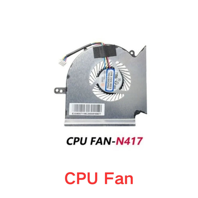 Load image into Gallery viewer, MSI MS-16P7 GL63 GE63 GP63 GV63 GL73 GP73 GE63VR GE73VR MS-16P1 MS-17C1 N417 / N384 Series - Laptop CPU &amp; GPU Cooling Fan - Polar Tech Australia
