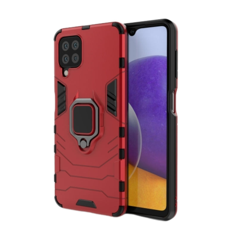 Load image into Gallery viewer, Samsung Galaxy A22 5G (SM-A226) - Heavy Duty Armor Case With Ring Holder Stand

