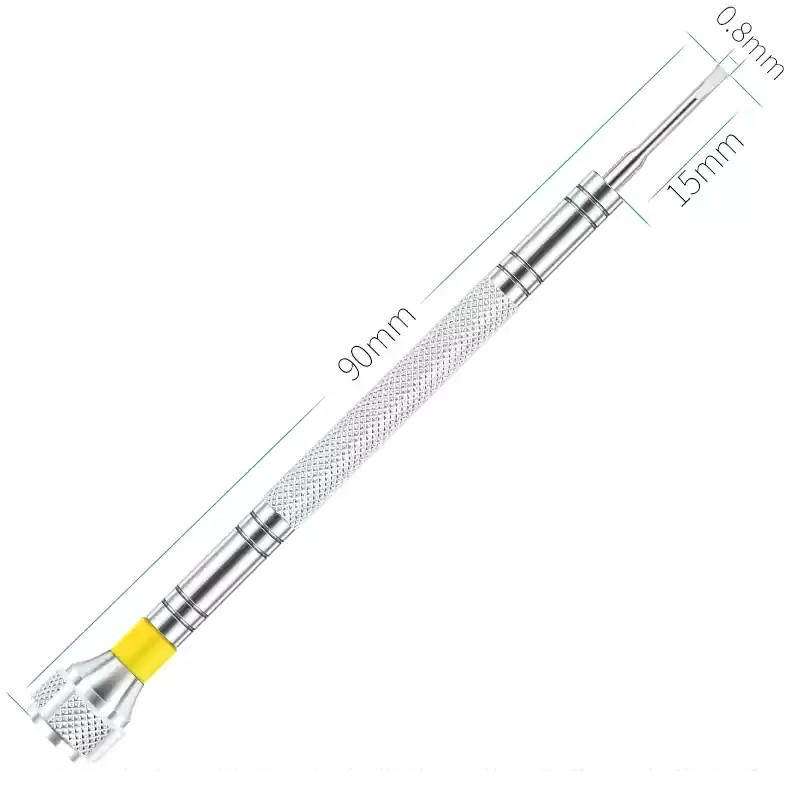 Load image into Gallery viewer, Watch Repair Tool - Precision Mini Screwdriver Set for Watches, Glasses, Phones, and Small Devices, Stainless Steel, Flathead Screwdrivers for Disassembly - Polar Tech Australia
