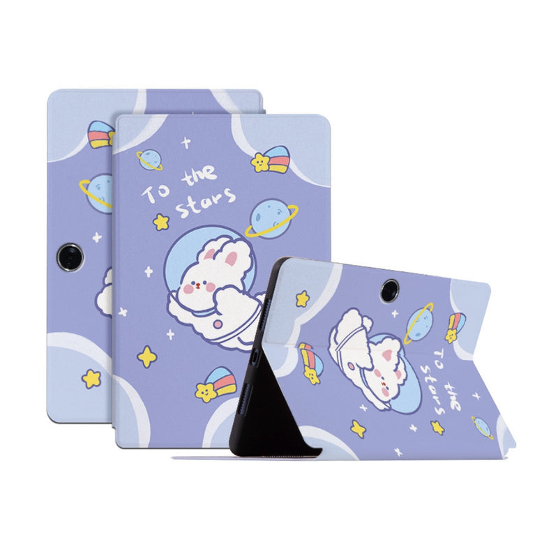 Load image into Gallery viewer, OPPO Pad Neo (OPD2302, OPD2303) - Cute Cartoon Pattern Magnetic Flip Stand Protective Case - Polar Tech Australia
