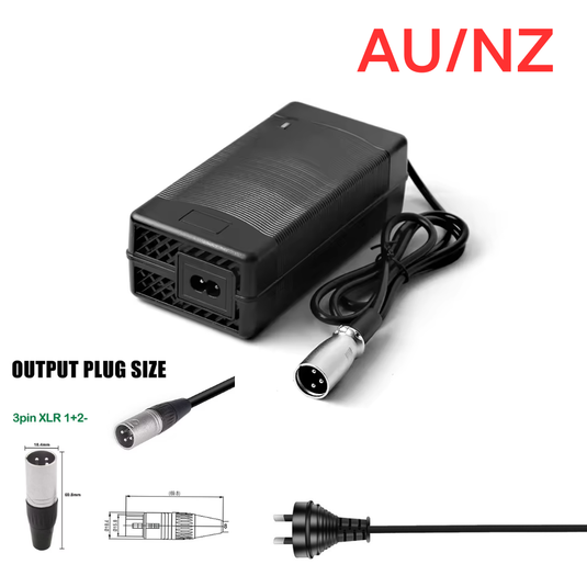 [24V-3A][XLR Male Plug] Universal For POS Terminal Receipt Printer Barcode Scanner - AC Power Adapter Charger