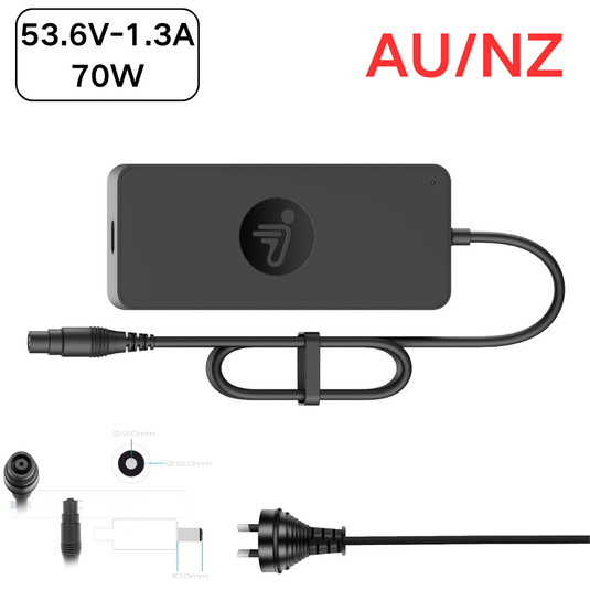 [70W/53.6V-1.3A] Segway Ninebot Segway MAX G3 / F3 F3 Pro / GT3 / ZT3 Pro Series - eKickScooter Standard Charger