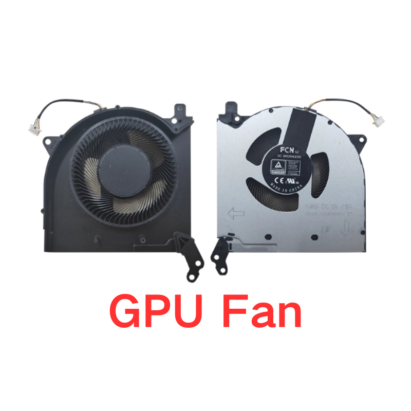 Chargez l&#39;image dans la visionneuse de la galerie, Lenovo Legion 5-15ITH6H 82JH Series - Laptop CPU &amp; GPU Cooling Fan With Heatsink Cooler
