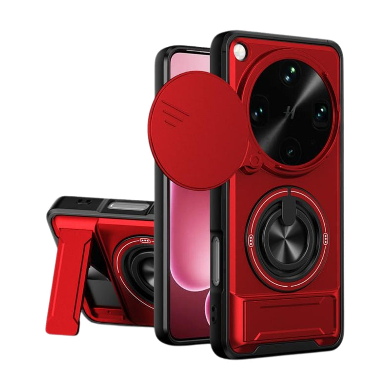 Load image into Gallery viewer, OPPO Find X9 Ultra - Sliding Window Multifunctional Magnetic Shockproof Phone Case - Polar Tech Australia
