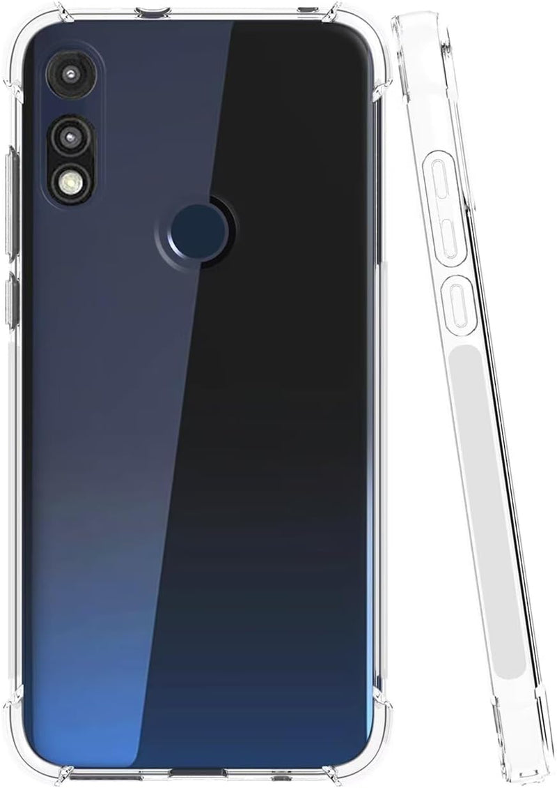 Chargez l&#39;image dans la visionneuse de la galerie, Motorola Moto E 2020 - AirPillow Cushion Transparent Soft Clear TPU Four Corners Protective Case - Polar Tech Australia
