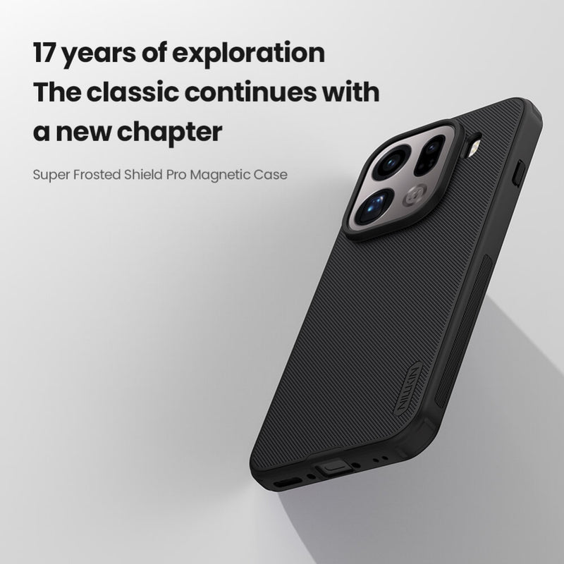 Cargue la imagen en el visor de la galería, [Magsafe Compatible] OPPO Find X9 Pro - Nillkin Super Frosted Shield Pro Magnetic Matte Cover Case
