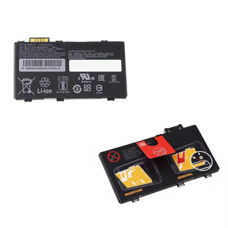 Load image into Gallery viewer, [82-164807-01 &amp; 82-172087-01] Motorola Symbol Zebra MC36A0 MC36A9 TC55 - Replacement Battery - Polar Tech Australia

