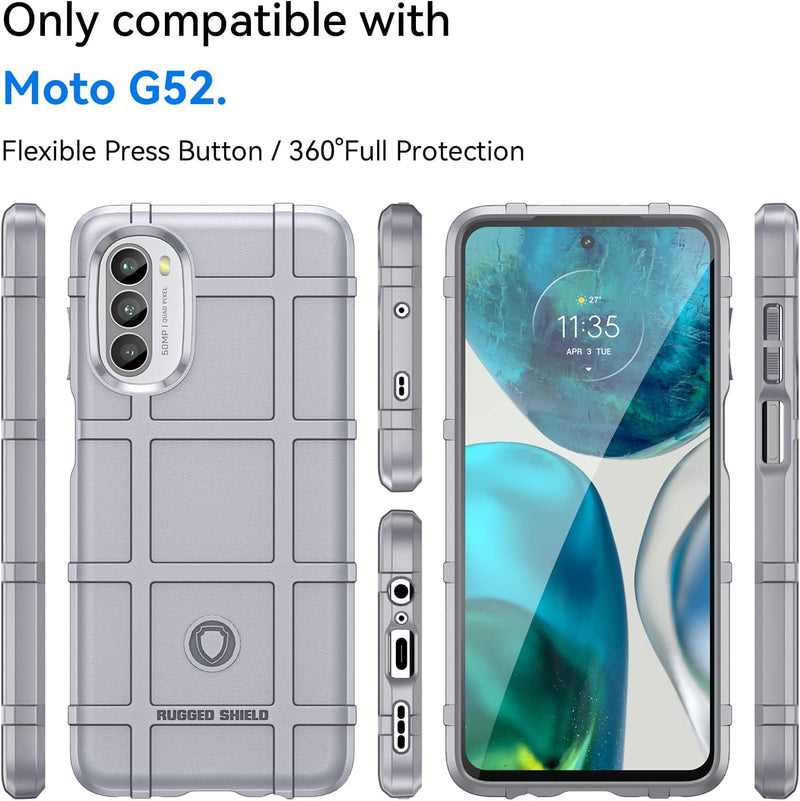 Cargue la imagen en el visor de la galería, Motorola Moto G52/G82/G71s - Shield Shockproof Rugged Heavy Duty Case - Polar Tech Australia
