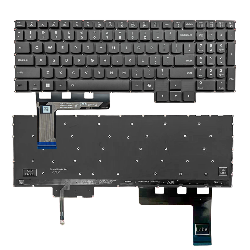 Load image into Gallery viewer, Lenovo Legion 5 15AHP10 Series - Laptop Keyboard With Backlit US English Layout - Polar Tech Australia
