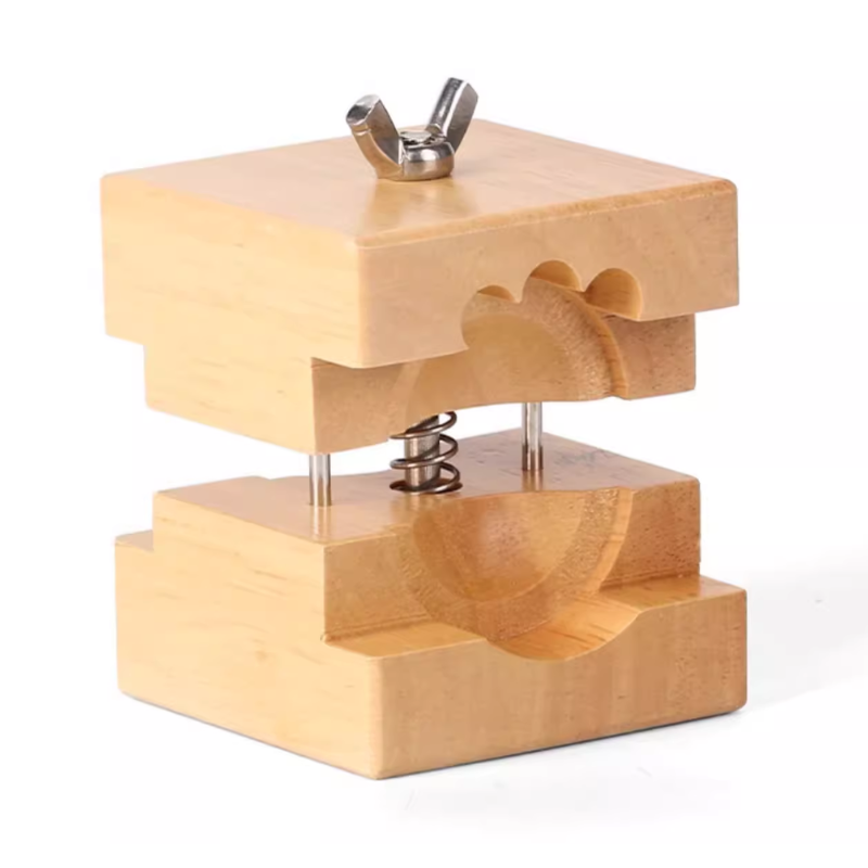 Load image into Gallery viewer, Watch Repair Tool - Dial Holder, Wooden Stand for Disassembling Watch Dials and Back Covers, Case Opening Tool - Polar Tech Australia
