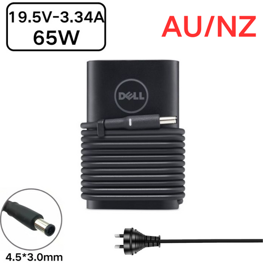 [19.5V-3.34A/65W][4.5*3.0][Round] Dell Inspiron Laptop AC Power Adapter Laptop Charger