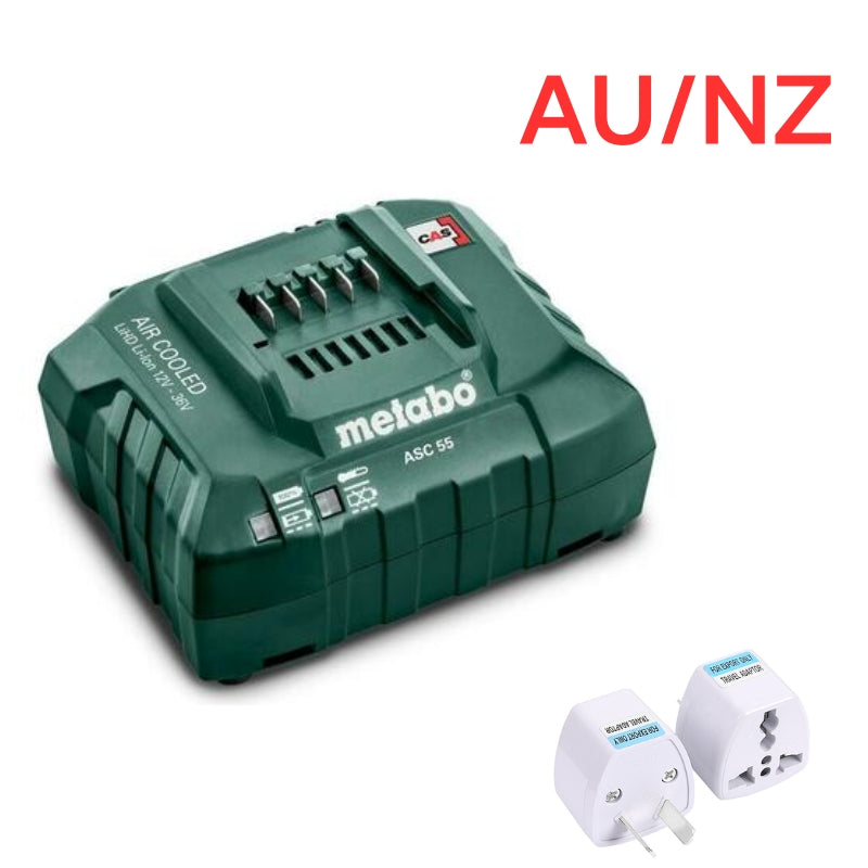 Chargez l&#39;image dans la visionneuse de la galerie, [ASC 55] Genuine Original Metabo Fast Charger Electrical Tool Li-ion Battery - Replacement Charger - Polar Tech Australia
