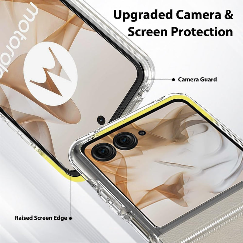 Chargez l&#39;image dans la visionneuse de la galerie, Motorola Moto Razr 2024 - AirPillow Cushion Transparent Soft Clear TPU Case - Polar Tech Australia
