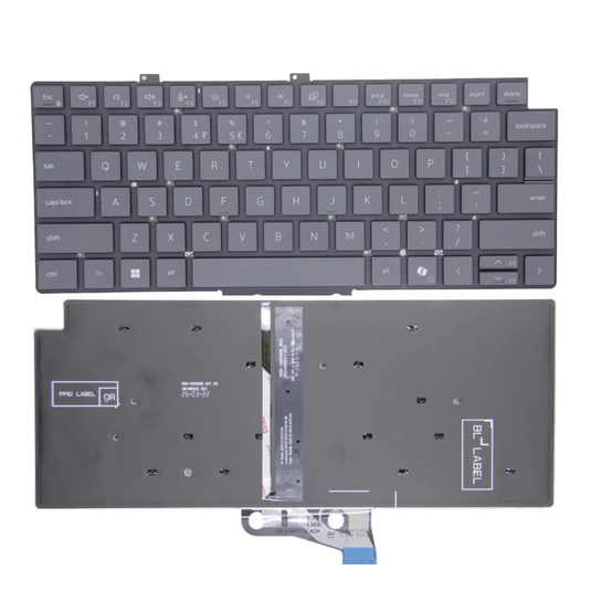 Dell Pro 13 Plus PB13250 PB13255 P194G P195G Series - Laptop Keyboard With Backlit US Layout