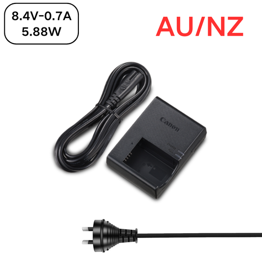 [LC-E17][8.4V-0.7A] Canon EOS R50 R8 RP 750D 800D - Camera Charger Power Supply Adapter