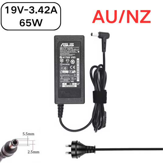 [19V-3.42A/65W][5.5x2.5] ASUS X550 X551 Laptop AC Power Supply Adapter Charger