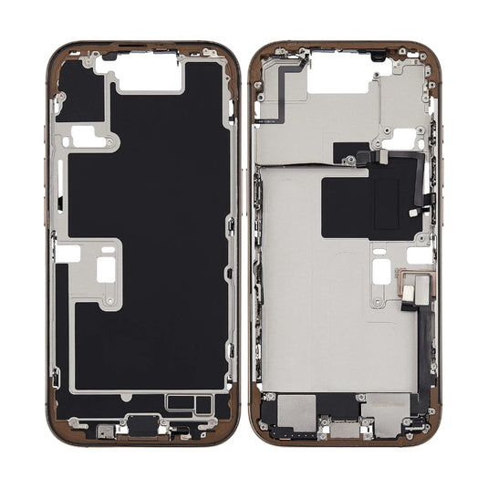 [With Built-in Parts] Apple iPhone 16 Pro - Middle Housing Frame with Photo Capture Button