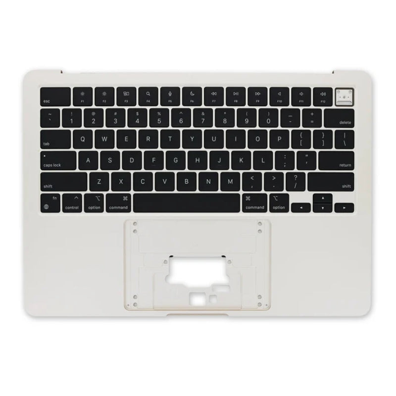 Cargue la imagen en el visor de la galería, MacBook Air 13" A3240 (2025) - Keyboard With Frame Housing Palmrest US UK English Layout Assembly - Polar Tech Australia

