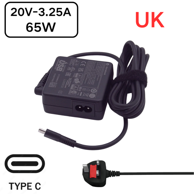 Cargue la imagen en el visor de la galería, [65W/20V-3.25A][USB-C] Toshiba Dynabook PA5352E-1AC3 PA-1650-98 Series - AC Power Adapter Laptop Wall Charger
