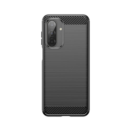 Samsung Galaxy A17 (SM-A176) - Carbon Fiber Brushed Texture TPU Phone Case