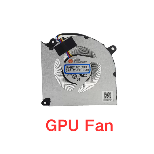 MSI Crosshair 16 HX / 17 HX Series - Laptop CPU & GPU Cooling Fan Cooler - Polar Tech Australia