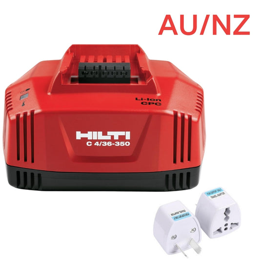 [C4/36-350][22V/36V - 9.0A] Genuine Original Hilti Fast Charger Electrical Tool Li-ion Battery - Replacement Charger - Polar Tech Australia