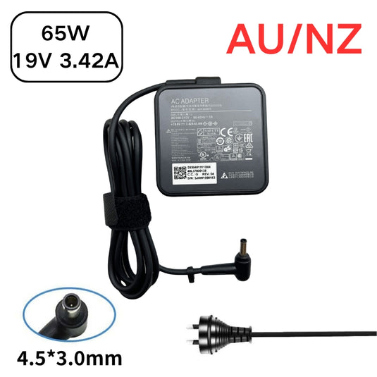 [19V-3.42A/65W][4.5x3.0] MSI Modern 14 M14 P14 15M ADP-65GD D - Laptop AC Power Supply Adapter Charger - Polar Tech Australia