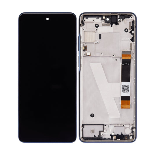 [With Frame] Motorola Moto Edge 2021 - LCD Display Touch Digitizer Screen Assembly