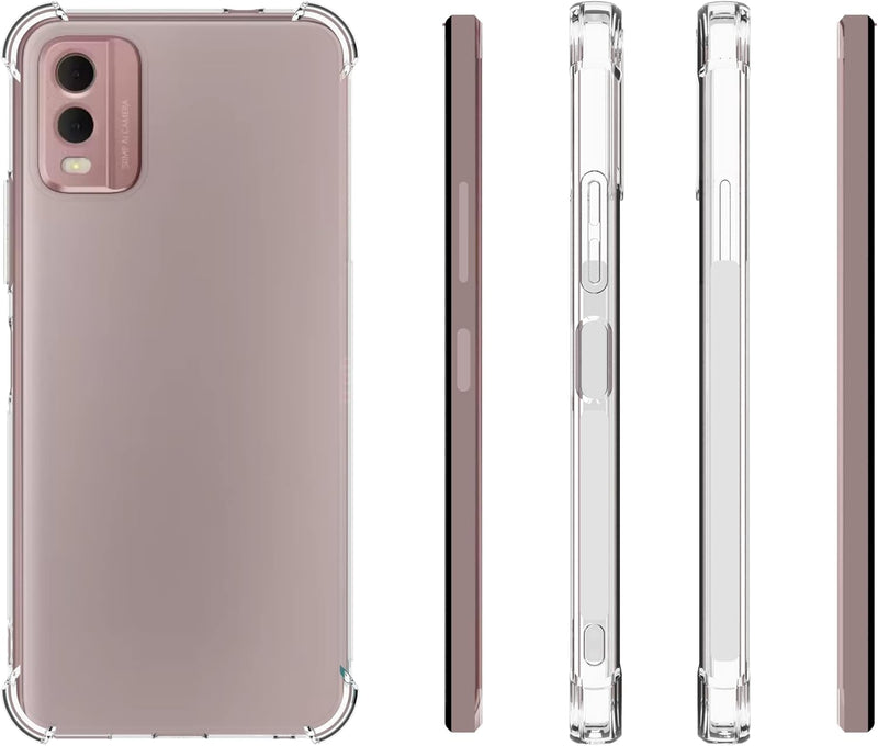 Load image into Gallery viewer, Nokia C32 - AirPillow Cushion Transparent Soft Clear TPU Four Corners Protective Case - Polar Tech Australia
