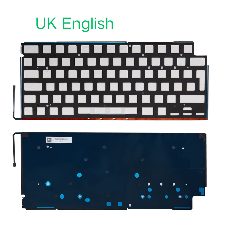 Load image into Gallery viewer, MacBook Air 15" A3114 (2024) - Keyboard Backlight Sheet US UK English Layout
