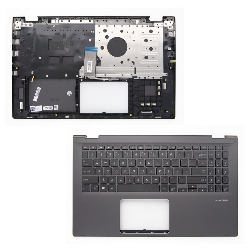 Load image into Gallery viewer, ASUS ZenBook Flip 15 UX562 / UX562FA / UX562FAC / UX562FD / UX562FDX 15.6&quot; 15.6 Inch Series - Laptop Palmrest With Keyboard US Layout

