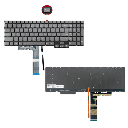 Lenovo IdeaPad 5 Pro 16ACH6 / 16IHU6 / 16ARH7 16" Series - Laptop Keyboard With Backlit US English Layout