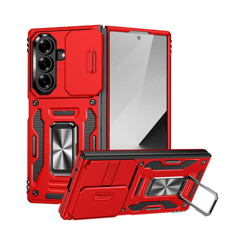 Cargue la imagen en el visor de la galería, Samsung Galaxy Z Fold7 5G - Armor PC + TPU Camera Shield Phone Case

