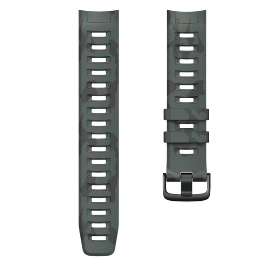 Garmin Watch Instinct 2 Silicone Camo Quick-Release Watch Band – Soft, Durable, Easy Fit (20mm / 22mm)