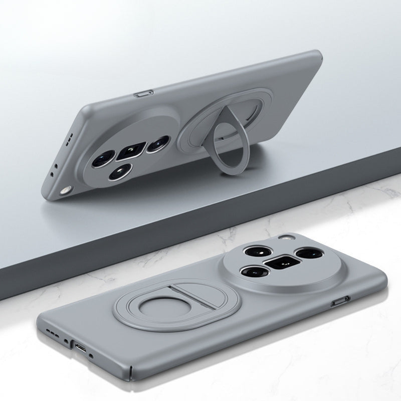 Cargue la imagen en el visor de la galería, [Magsafe Compatible] OPPO Find X6/Pro - Hidden Fold Holder Magnetic Full Coverage Shockproof Phone Case - Polar Tech Australia
