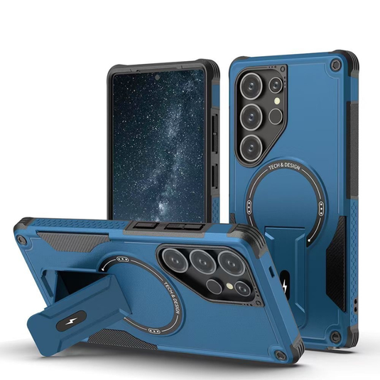 [Magsafe Compatible][Built-in Stand] Samsung Galaxy S26/Plus/Ultra - Military-Grade Shockproof Case - Polar Tech Australia