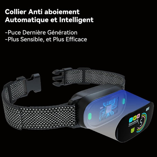 PAPANI Multi-Functional color screen Anti-Bark Magnetic charging Collar - Polar Tech Australia
