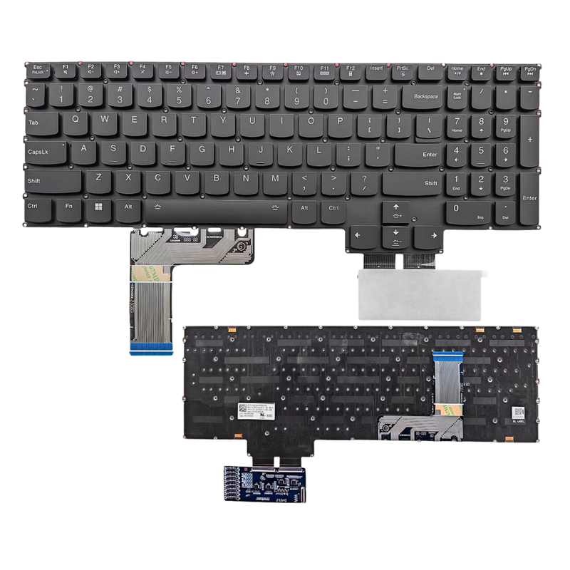 Cargue la imagen en el visor de la galería, Lenovo Legion Pro 5 16IRX9 Y9000X R9000X IRX9 Series - Laptop Keyboard With Backlit US English Layout - Polar Tech Australia
