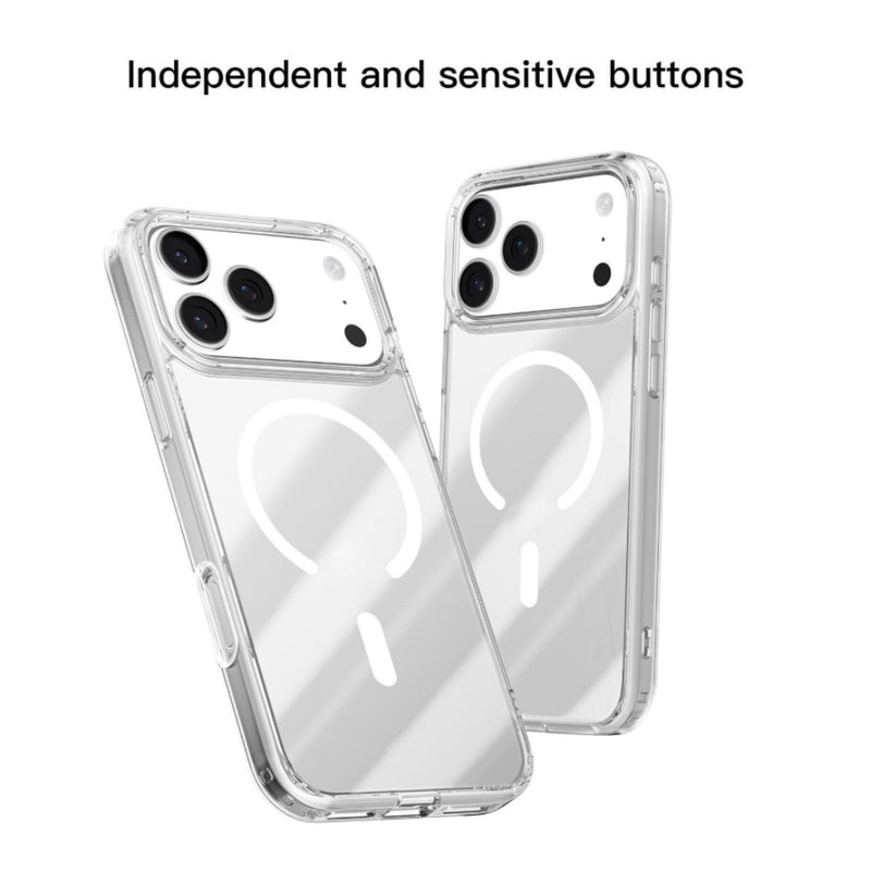 Chargez l'image dans la visionneuse de la galerie, Apple iPhone 18 Pro Max - Transparent Magnetic Wireless Charging Case
