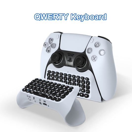 PS5 Keyboard 2.4G Wireless Chatpad for PS5 Controller (Controller not Included)