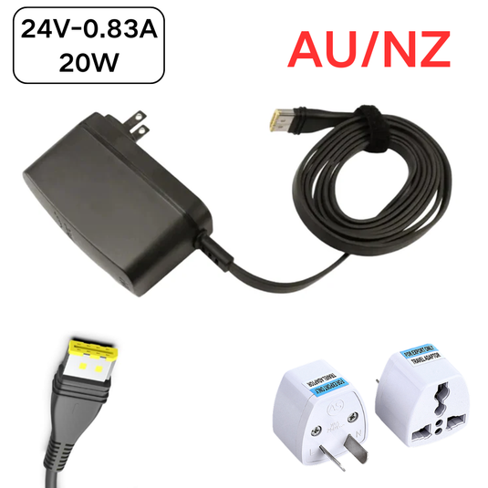 [24V-0.83A/20W] ResMed Res-Med CPAP and BiPAP Machines AIR Mini 380009 - AC Power Supply Cord Cable PS Charger Adapter - Polar Tech Australia