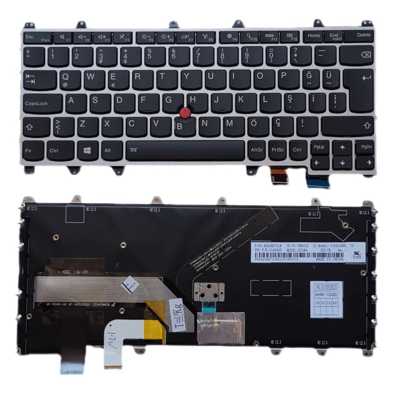 Load image into Gallery viewer, Lenovo Yoga X380 Yoga 2-In-1 - Keyboard With Back Light US Layout Replacement Parts - Polar Tech Australia
