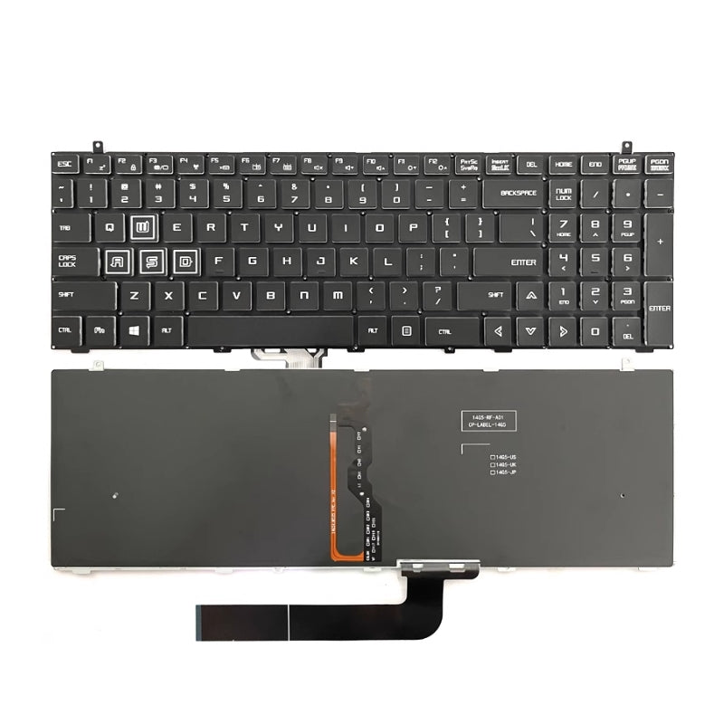 Cargue la imagen en el visor de la galería, Mechrevo Dragon Garming 760-P / X3-S X8Ti-S X8 Pro Series - Laptop Keyboard With Backlit US Layout - Polar Tech Australia
