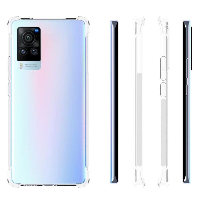 Load image into Gallery viewer, Vivo X60 Pro - AirPillow Cushion Transparent Soft Clear TPU Four Corners Protective Case - Polar Tech Australia
